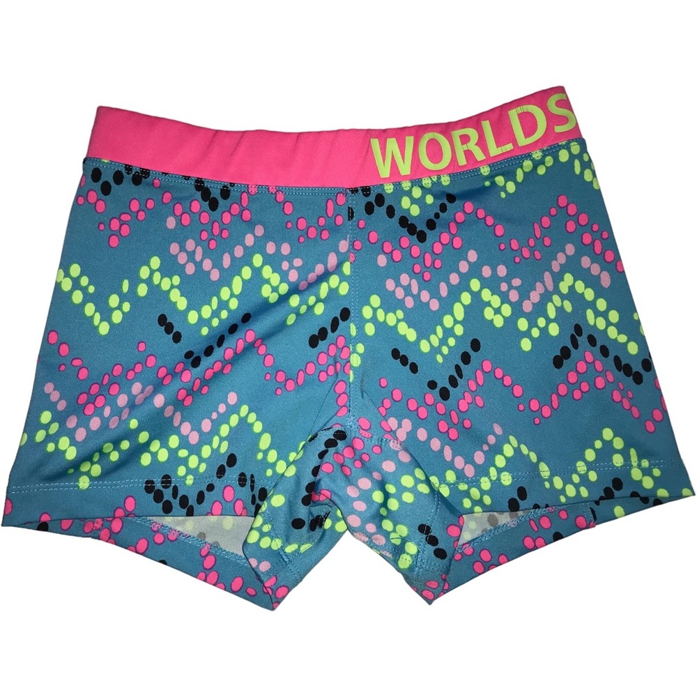 Colorful Workout Short - Picture 5 of 6